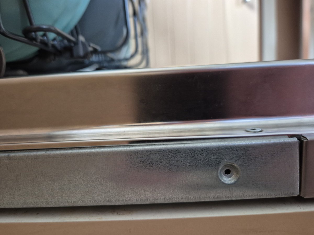 nwressell's tweet photo. Please help @crumuk Shocking service by @DandG_Global now 1 month, still no working dishwasher. Engineer yesterday &amp; damaged it even more, hinge just snapped off as I opened the door and missing screws. Unable to talk to someone, just WhatsApp. What kind of service is that? https://t.co/7o9ESjVhLB