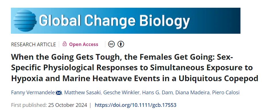 Diana Madeira (@dianasmadeira) on Twitter photo So proud of this work, led by our amazing PhD student Fanny Vermandele <a href="/GlobalChangeBio/">Global Change Biology</a> , in collaboration with Univ Connecticut, Univ Vermont and UQAR.
onlinelibrary.wiley.com/doi/10.1111/gc…
@CESAM_Univ
<a href="/MBARG_CESAM/">Marine Biotechnology & Aquaculture Research Group</a> So proud of this work, led by our amazing PhD student Fanny Vermandele <a href="/GlobalChangeBio/">Global Change Biology</a> , in collaboration with Univ Connecticut, Univ Vermont and UQAR.
onlinelibrary.wiley.com/doi/10.1111/gc…
@CESAM_Univ
<a href="/MBARG_CESAM/">Marine Biotechnology & Aquaculture Research Group</a>