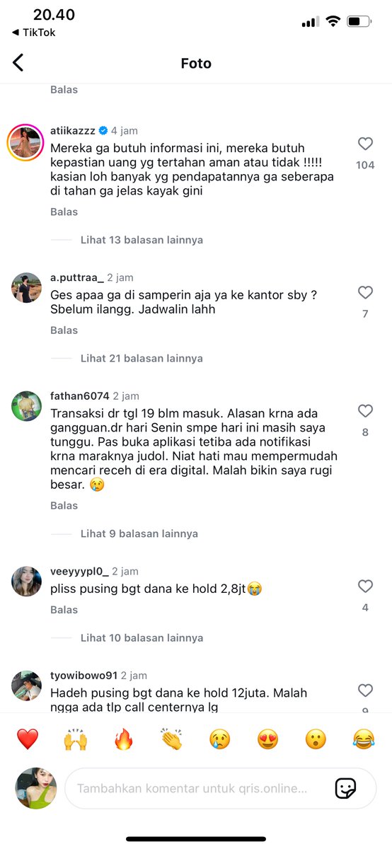 redadwi's tweet photo. Bamyak bget disini pedagang pedagang kecil yg uang nya tertahan . Kasian mereka mau bukak usaha uang mereka jadi tertahan termaksud saya https://t.co/Xn0zhsXEYO