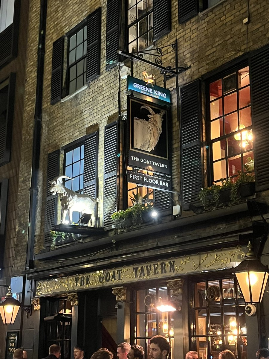 We, of course, approve. Wonder if they stock <a href="/OldDuffGenever/">Old Duff Genever</a> ? #GOAT #genever #realdutchgenever