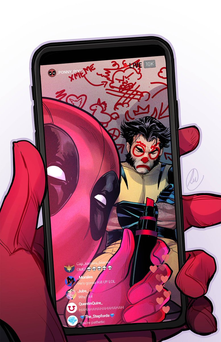 Deadpool and Wolverine WWIII #3 Werneck Stormbreakers Variant Cover