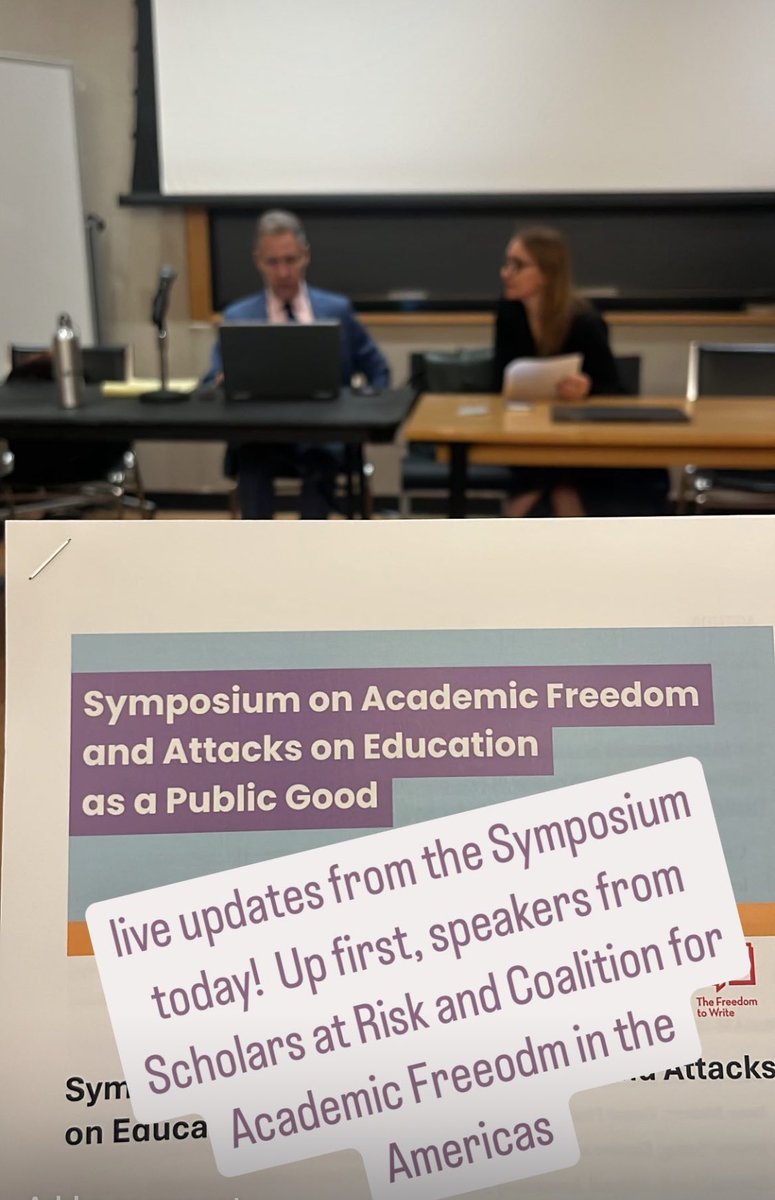IE Program (@ieprogram_nyu) on Twitter photo Tune in NOW! Academic Freedom Symposium with <a href="/NYU_ASH/">NYU Steinhardt ASH</a> <a href="/nyusteinhardt/">NYU Steinhardt</a> <a href="/ScholarsAtRisk/">Scholars At Risk</a> <a href="/CafaClaa/">@CAFA-CLAA</a>
e.eventform.com/?eid=4WDNYzn%3… Tune in NOW! Academic Freedom Symposium with <a href="/NYU_ASH/">NYU Steinhardt ASH</a> <a href="/nyusteinhardt/">NYU Steinhardt</a> <a href="/ScholarsAtRisk/">Scholars At Risk</a> <a href="/CafaClaa/">@CAFA-CLAA</a>
e.eventform.com/?eid=4WDNYzn%3…