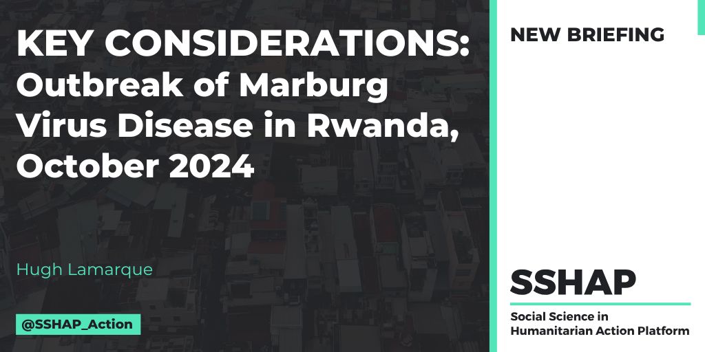 Social Science in Humanitarian Action Platform tweet media