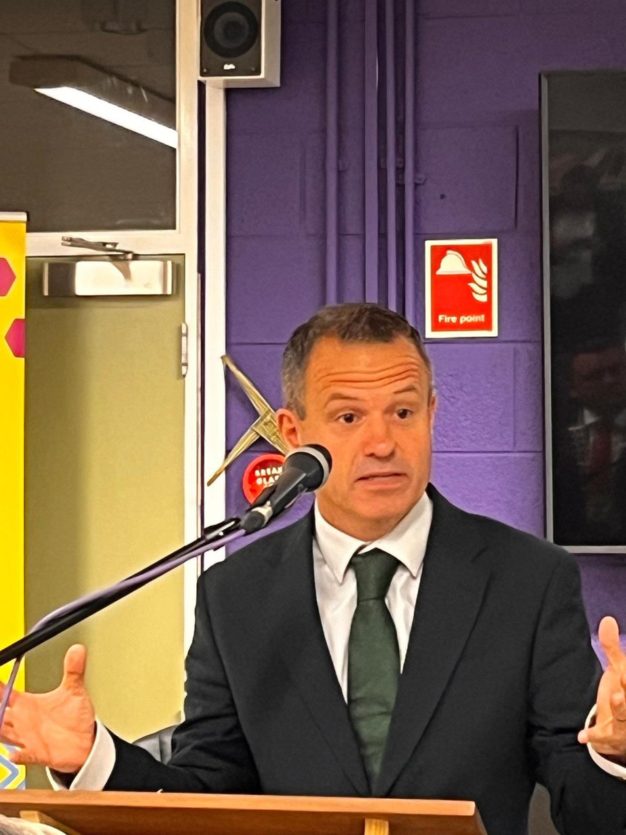 Fantastic to hear An Taoiseach announce the next stage of Wicklow College of FET under the #FETCollegeoftheFuture capital programme in Bray today. “Colleges will offer a scale, quality &amp; way that works for learners in the 21st century, where lifelong learning will be essential”