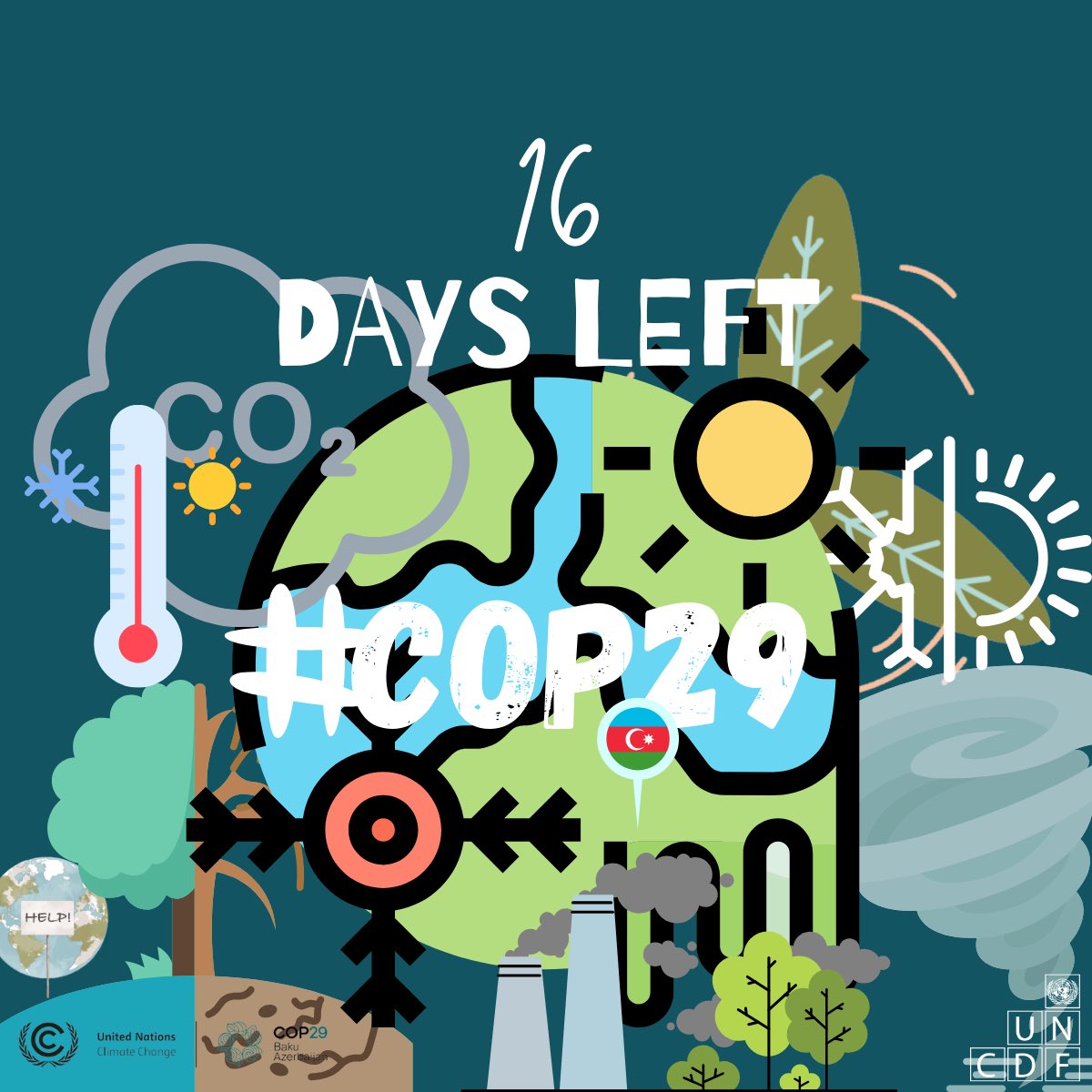 16 days until #COP29! This is a key moment for scaling #ClimateFinance and supporting impactful nature-based solutions. I’m ready to join global leaders in advancing tangible outcomes that push climate action forward. 🌿 Stay tuned for updates! #ClimateAction #UNCDF