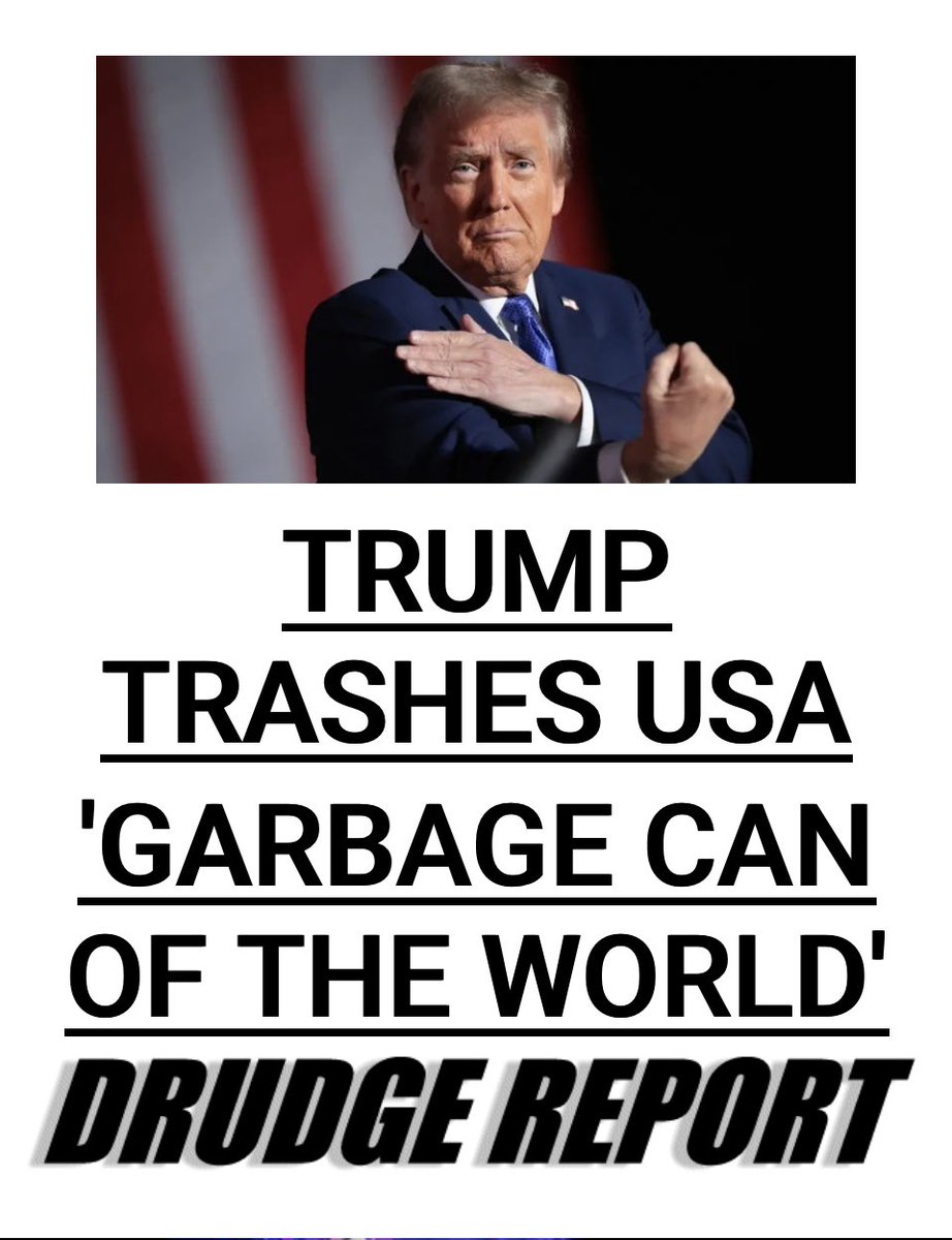 gtconway3d's tweet image. “The last best hope of earth”
     — Abraham Lincoln

“The shining city upon a hill”
     — Ronald Reagan

“A garbage can for the world”
    — Donald Trump