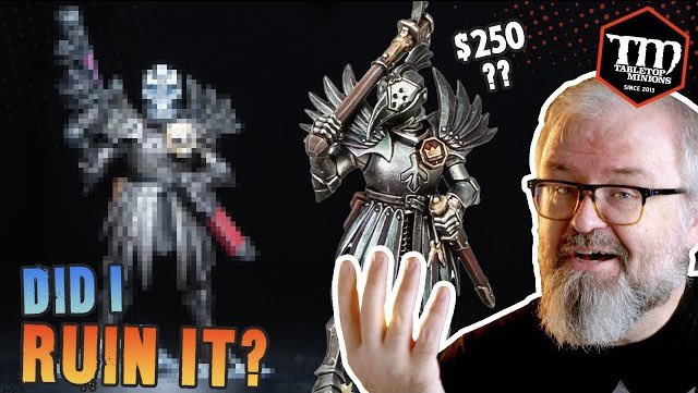 Kitbashed a RARE Warhammer Miniature - Did It Tell My Story? - youtu.be/ssAUtsVJEWk