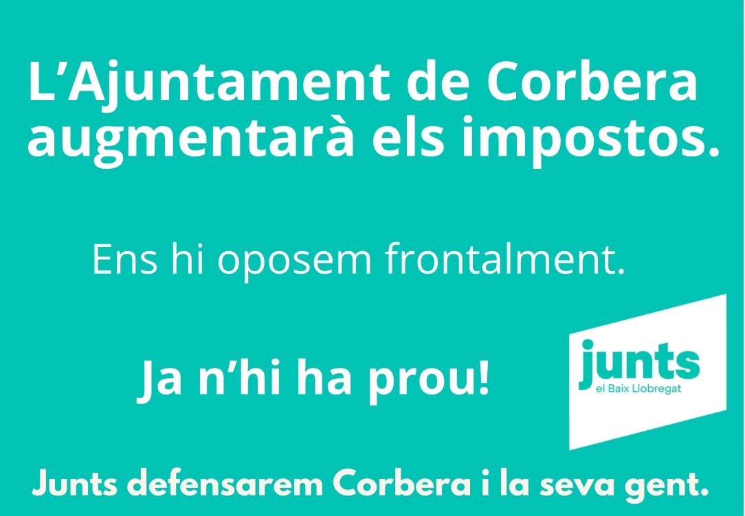 Junts per Corbera de Llobregat tweet media