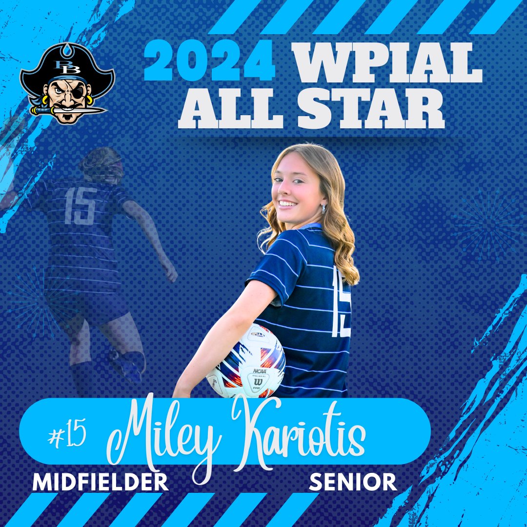 Congratulations Miley on a great season! <a href="/bhsgirlssoccer3/">Burrell Girls Soccer</a> @BSDBucs