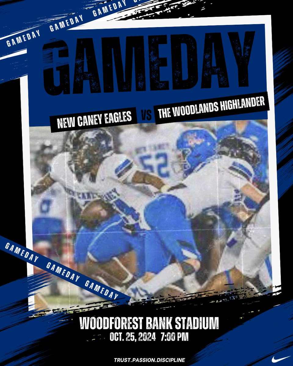 GAME DAY! #TPD 🔵⚫️🦅
📍Woodforest Bank Stadium @ 7PM