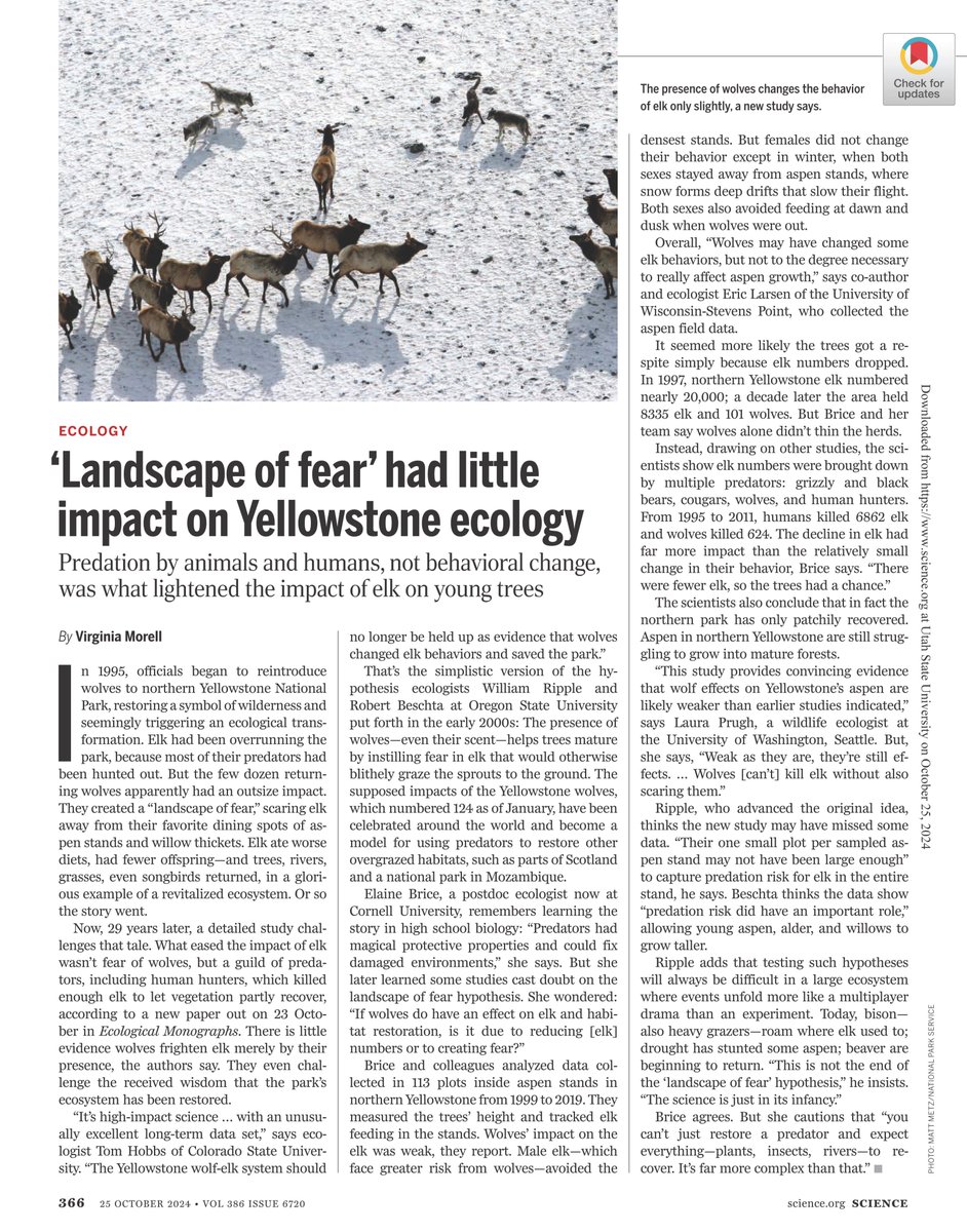 DanMacnulty's tweet image. Explore the science behind the headline in our open-access article here: doi.org/10.1002/ecm.16…