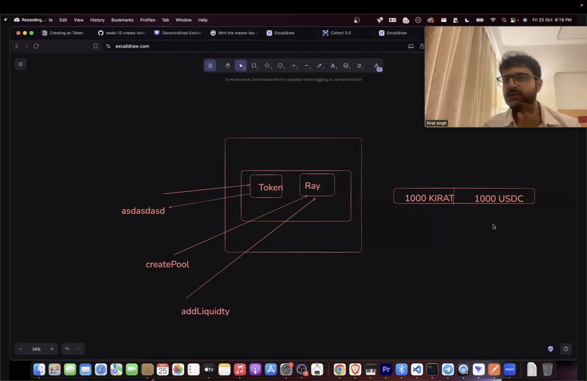 yntpdotme's tweet image. 🧊 𝗟𝗶𝗾𝘂𝗶𝗱𝗶𝘁𝘆 𝗣𝗼𝗼𝗹𝘀  ⤵️

@100xDevs Web-3 Cohort 🔥📈

𝗪𝗲𝗲𝗸 𝟭𝟮: Back To Solana Development

This week, we took on Solana to create Liquidity Pools with @kirat_tw..!

(A thread 🧵)….
#100xDevs #opentoconnect #Web3 #ETH #100daysofcoding