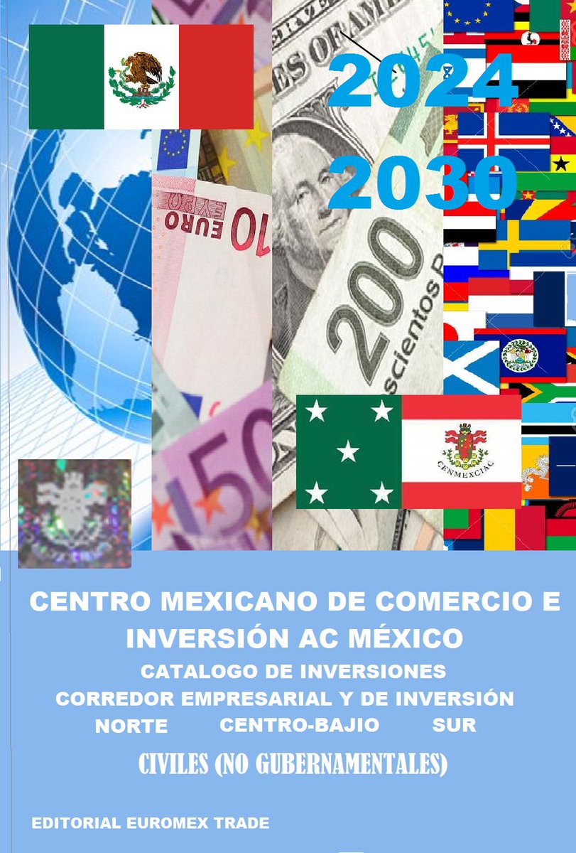Cenmexciaccom's tweet photo. #FFRT CULTURAL FOUNDATION MEXICAN TRADE AND INVESTMENT CENTER EDITORIAL EURO MEX TRADE INTERNATIONAL LITERARY EDITION MEXICO-150 COUNTRIES

FUNDACION CULTURAL CENTRO MEXICANO DE COMERCIO E INVERSIÓN EDITORIAL EURO MEX TRADE INTERNACIONAL EDICIÓN LITERARIA MEXICO-150 PAISES https://t.co/gRKcdZMjW3