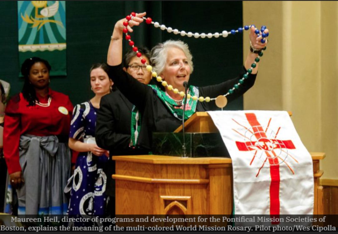 '"In those (mission) countries the church is thriving," (Bishop Jeeva Amalanathan of Kumbakonam, India) said. "This is because of the works of the #SocietyforthePropagationoftheFaith."'

Our universality was on display! <a href="/bostoncatholic/">Archdio. of Boston</a> #WorldMissionSunday
bit.ly/3YD81PY