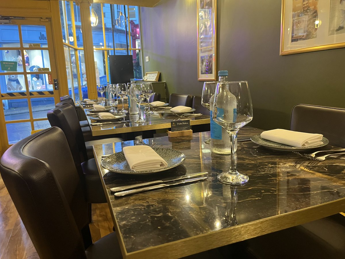 The tables are laid, the wine is chilling and the team can’t wait to see you! 

We are fully booked this evening from 1900 - come and see what all the fuss is about and grab a booking for the future! 🍛 

#panasgurkha 

#greenwich #blackheath #lewisham #hithergreen #welling