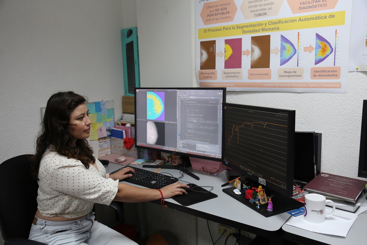 #BoletíndePrensa El INAOE desarrolla proyectos de apoyo en el diagnóstico del cáncer de mama

Nota completa en 👇
inaoep.mx/noticias/?noti…