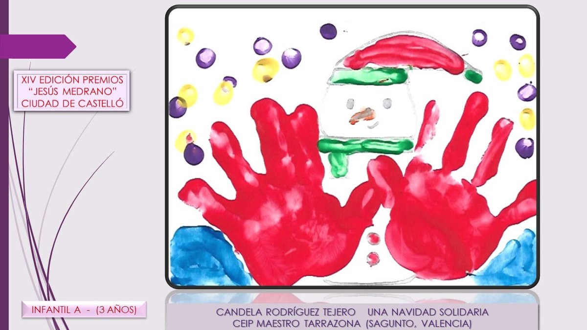 Comienza La XV edición de los premios Jesús Medrano- Ciudad de Castelló: tarjetas de Navidad con el corazón
premiosjesusmedrano.org/comienza-la-xv…