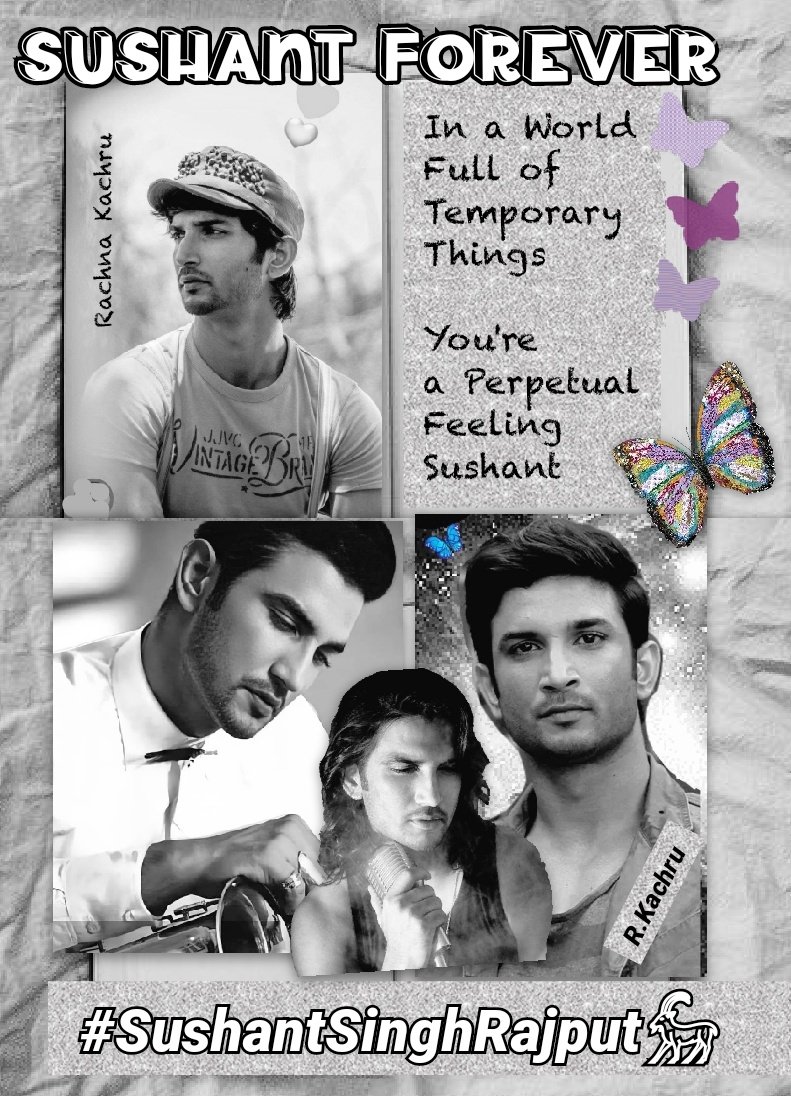 KachruRachna's tweet photo. ♾️EVENING TAGLINE♾️

“As long as you were,I was,Now just in your memories I come alive. Like a shadow,Just a flicker..
Time doesn’t move here
It’s beautiful,It’s Forever…”~@itsSSR

In a World
Full of
Temporary things
You're
a Perpetual
Feeling Sushant💫🦋

Sushant Forever ❤️ https://t.co/dVvTCspaKY