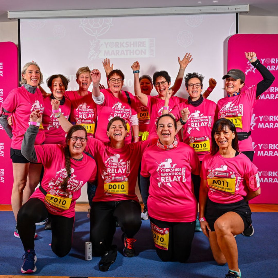 Can't get over the energy from over 80 teams who challenged themselves last weekend at the Yorkshire Marathon Relay!🏃

#runforall #yorkshiremarathonfestival #yorkshiremarathon #yorkshiremarathonrelay #yorkshire #york #marathon #10milerun #relay #runningevent #running