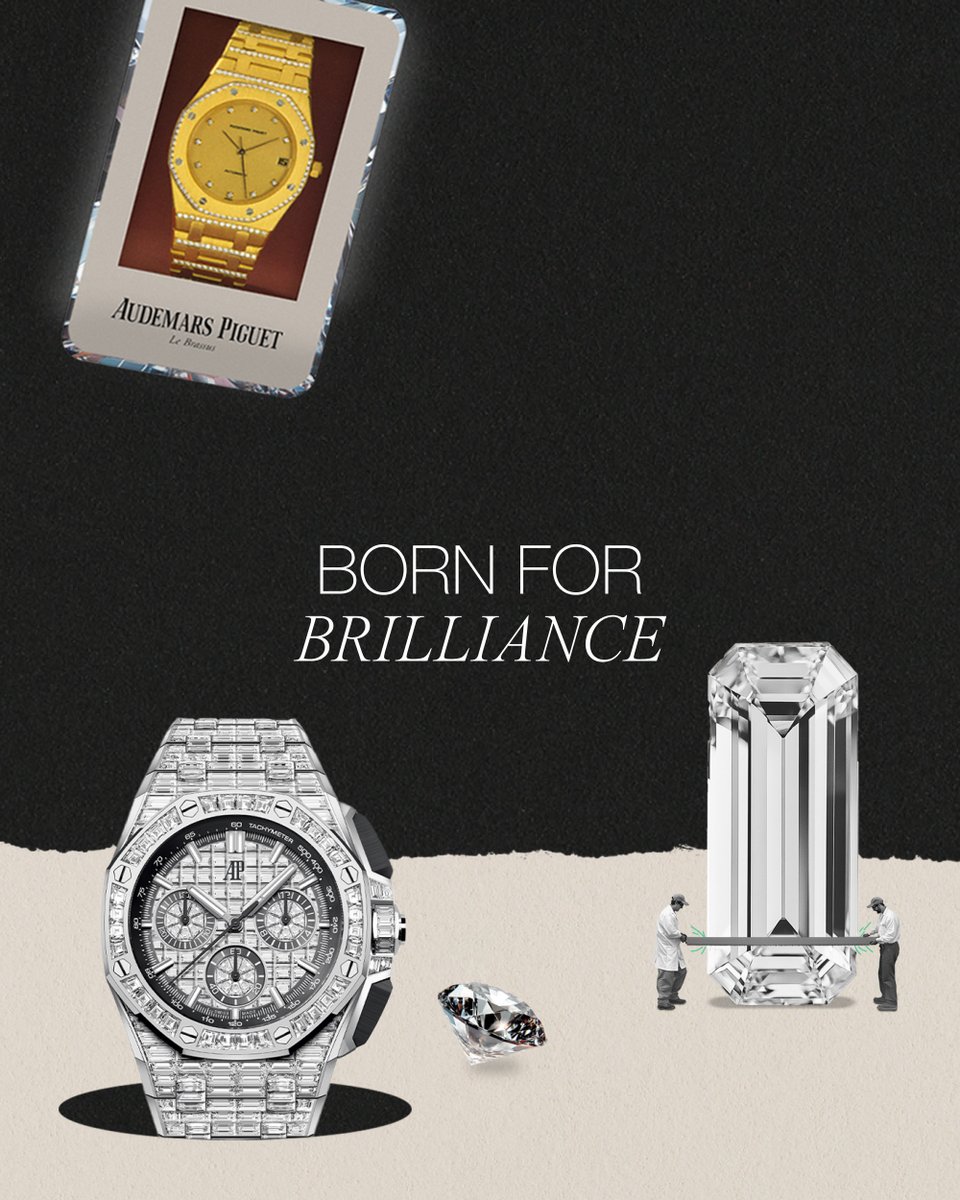 AudemarsPiguet's tweet photo. Back in the 80s, new creative fields opened up for Audemars Piguet and we began merging Haute Horlogerie with Haute Joaillerie, combining expert craftsmanship with stunning gems—an art we've been perfecting ever since.
https://t.co/kOzk1hsy7n
#AudemarsPiguet #APChronicles https://t.co/V6ZpYIvru7