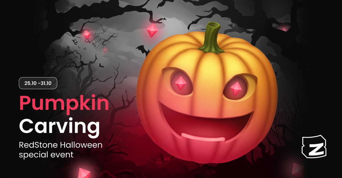 Kick-off RedSton Halloween Week with a bang at our Pumpkin Carving extravaganza! 🎃

Unleash your creativity, carve out a one-of-a-kind Halloween masterpiece, and you could snag an RSG and a coveted artist role vital to our expedition! ♦️