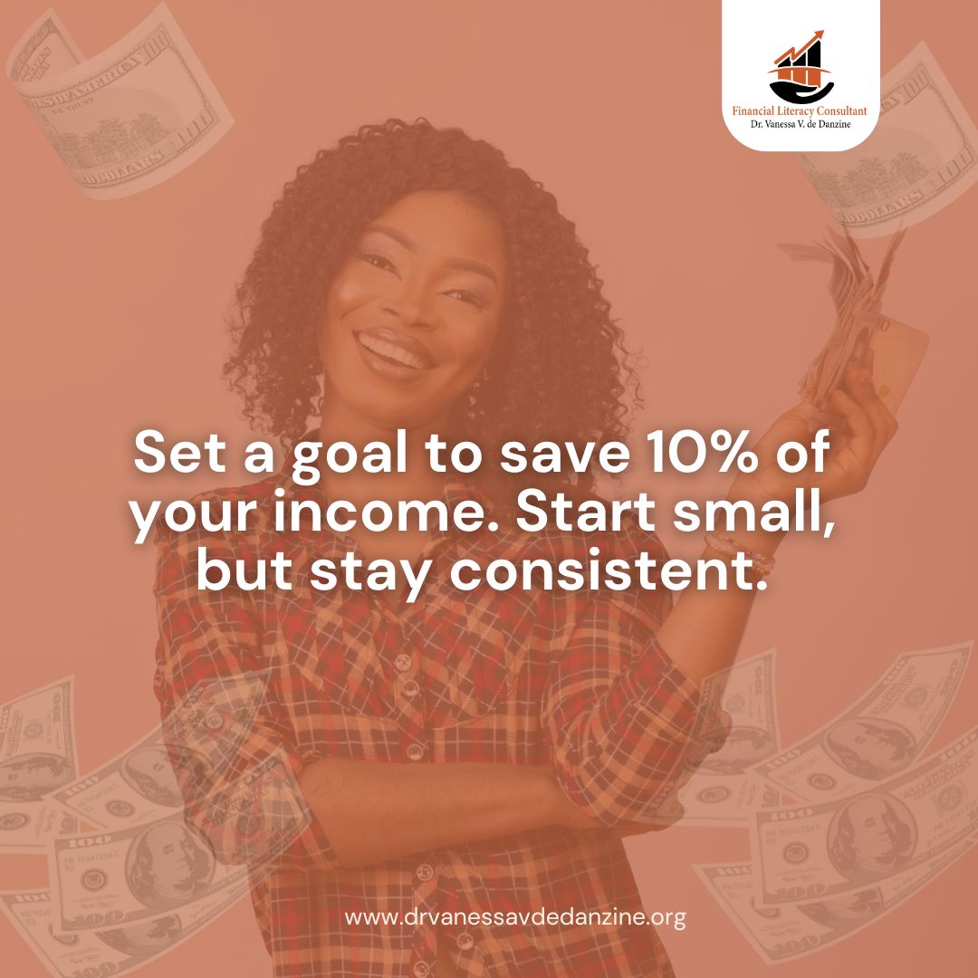Ready to boost your savings game? Let's start small with a goal of saving 10% of your income. It's a simple step, but it can make a HUGE difference over time.  

Want some tips on how to make it happen?  DM me and let's chat!

-
#businesswomen #businesswomenlife
