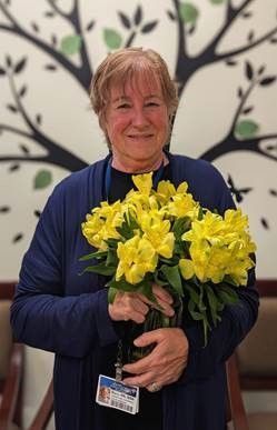 NVRHCareers's tweet photo. Last week was Case Management Week, a time to honor the incredible work of those who maintain the connections between the patient, provider and their care team. What a perfect time to also honor Clinical Care Coordinator Barb Byrne, who just celebrated 45 years at NVRH! https://t.co/mpaphP3ZOK