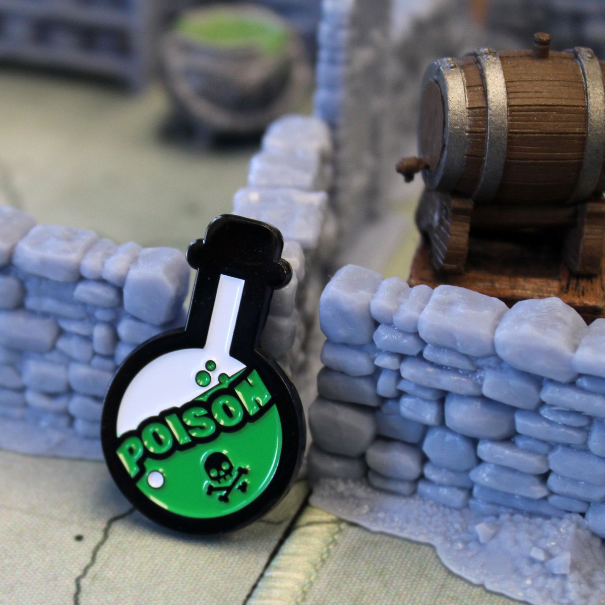 Halloween is nearly here! 🎃 Making it the perfect time to use poison tokens and track shady potions in your spooky RPG games. buff.ly/4fghBhb