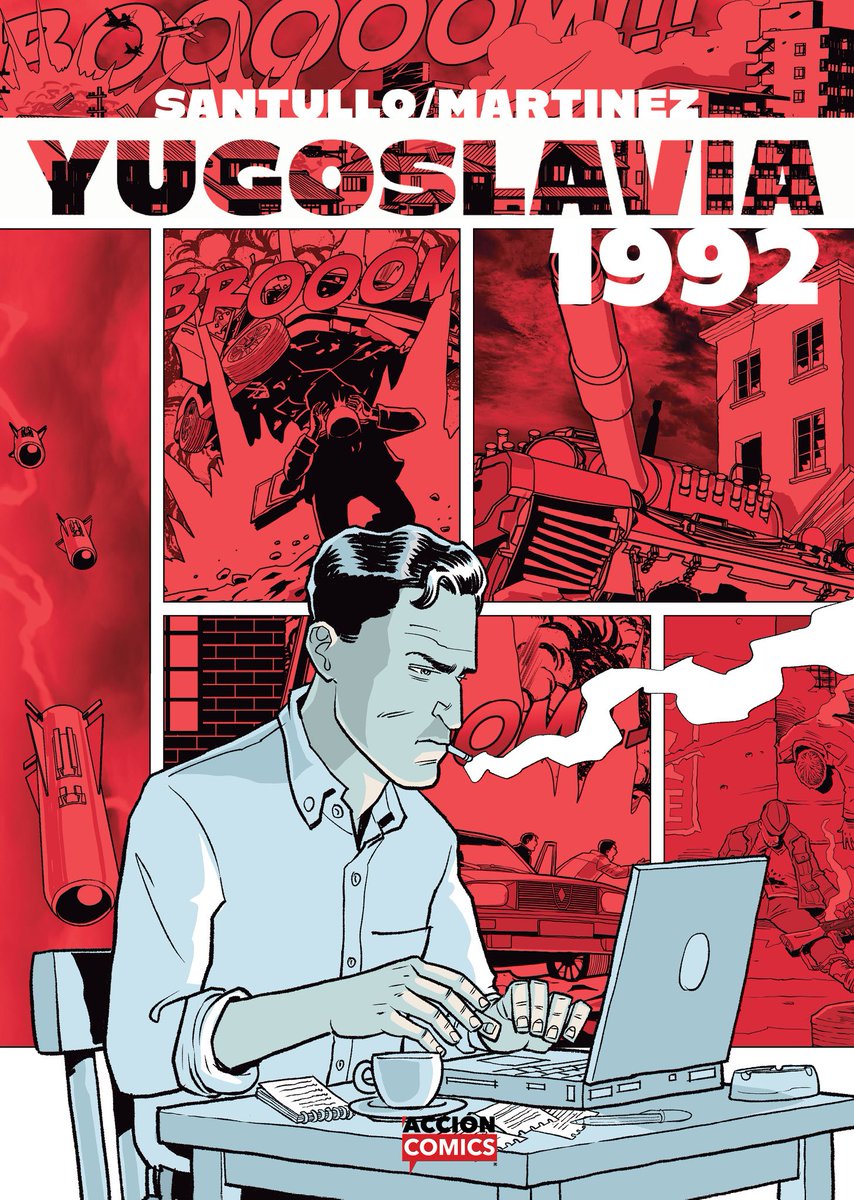 PREVENTA 🔴 Nuestro nuevo título, 'Yugoslavia 1992', es una revista de tiraje limitado, con dos historias publicadas originalmente en el portal inglés <a href="/AcesWeekly/">ACES WEEKLY</a>, por el guionista uruguayo Rodolfo Santullo (El dormilón, Bajo el Ala del Cóndor), y el dibujante chileno