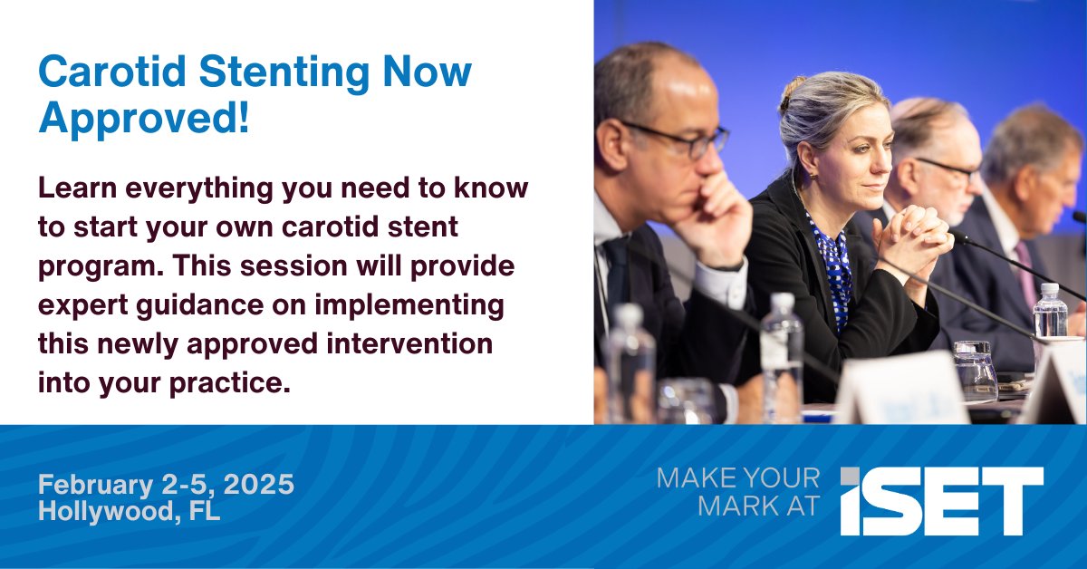 ISET (@isetnews) on Twitter photo Join top experts in endovascular care and explore the latest innovations, including carotid stenting! Register now for #ISET2025—4 days of cutting-edge content and networking: okt.to/ZW0wd7
<a href="/docTPlive/">Tino Peña</a> <a href="/schiro_md/">Brian J. Schiro, MD</a> <a href="/bretwiechmann/">Bret Wiechmann</a> Join top experts in endovascular care and explore the latest innovations, including carotid stenting! Register now for #ISET2025—4 days of cutting-edge content and networking: okt.to/ZW0wd7
<a href="/docTPlive/">Tino Peña</a> <a href="/schiro_md/">Brian J. Schiro, MD</a> <a href="/bretwiechmann/">Bret Wiechmann</a>