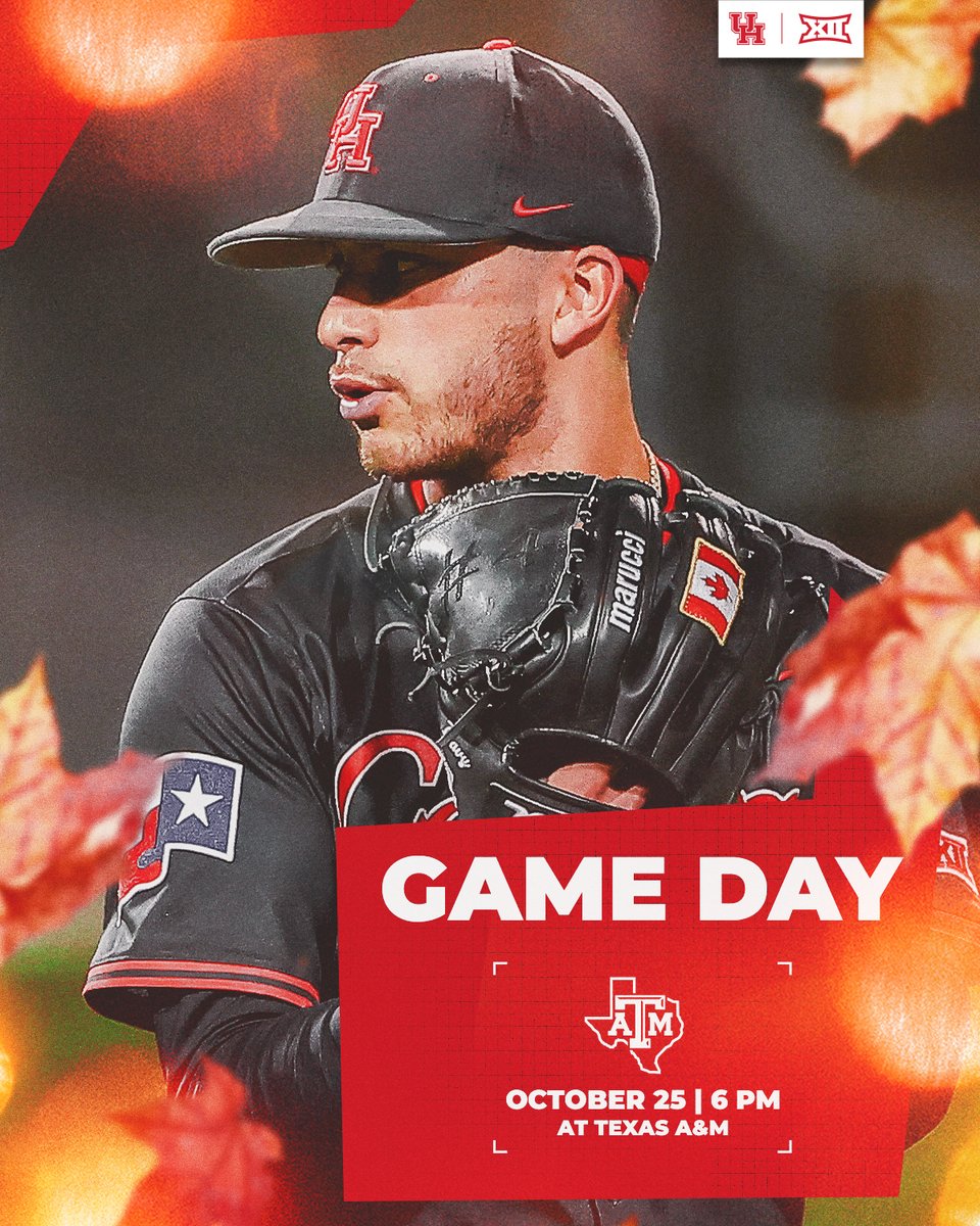Headed to College Station for our final Fall Ball action ⚾️
