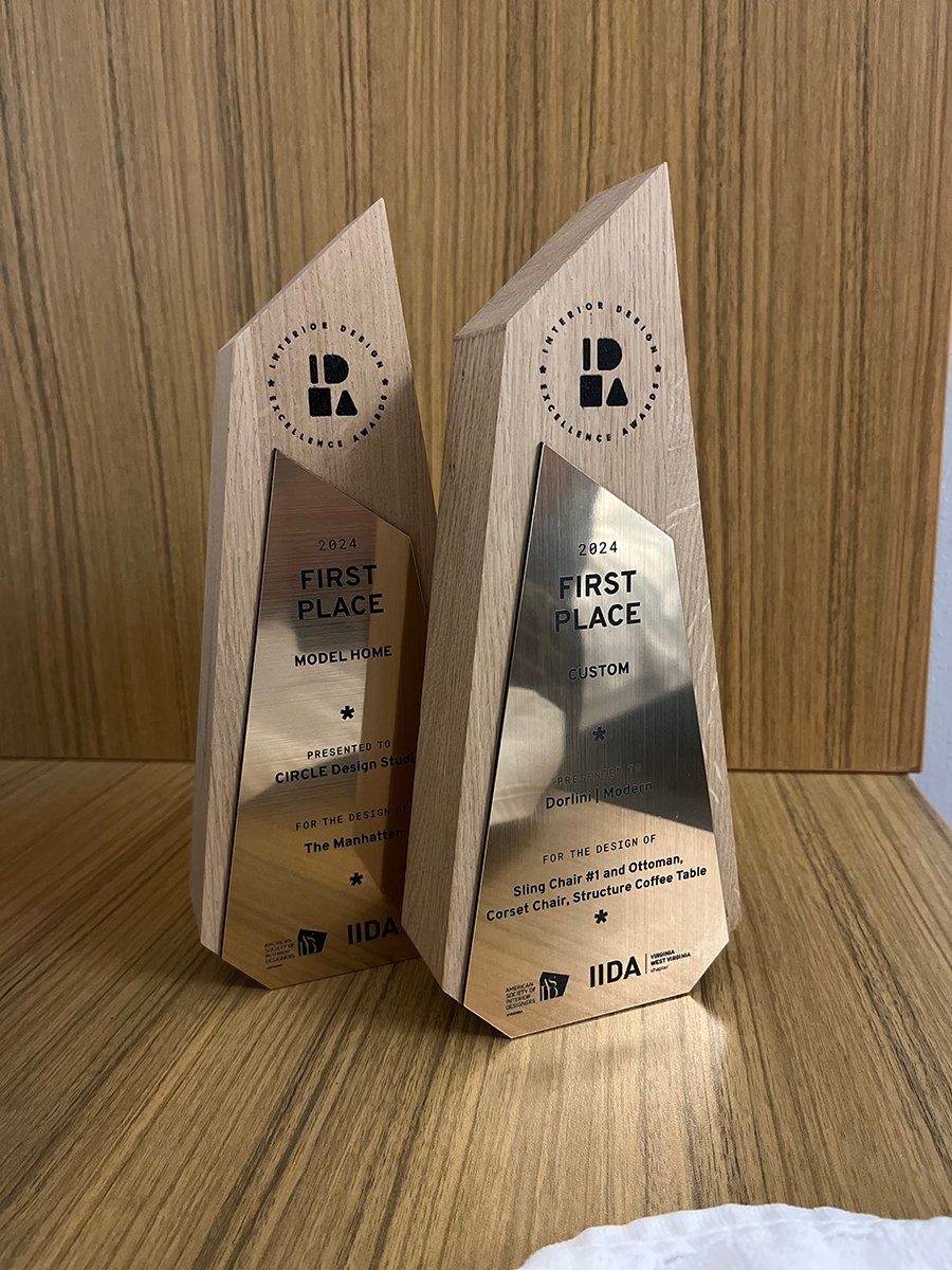 At the recent 2024 ceremony, CIRCLE Design Studio, led by John and Theresa Dorlini, won first place in the Showhouse category for its design of “The Manhattan” at Greengate in Richmond. buff.ly/4fgRBlN