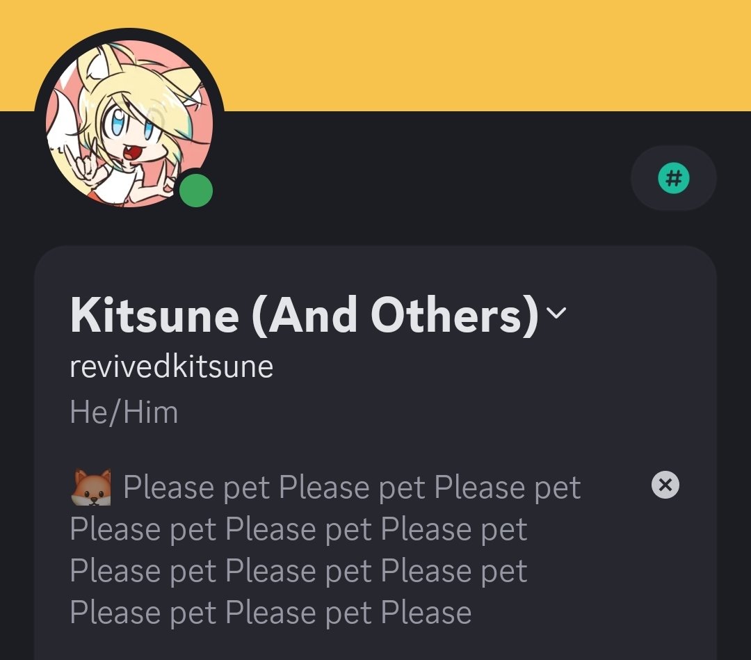 //Hey everyone sorry for the silence lately, I've been trying to cut Twitter out of my life after seeing their recent changes. Especially the 15K charge for viewing 1 Million Tweets and making traditional Blocking a Payed feature. Please use my Discord to contact me for RPs.