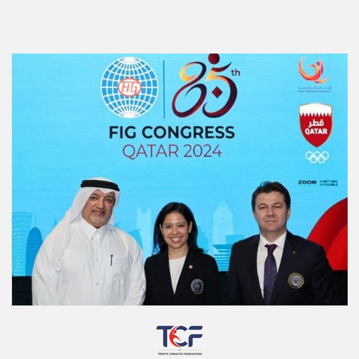 turkcimfed's tweet photo. Federasyon Başkanımız Suat Çelen, Uluslararası Cimnastik Federasyonu’na yeniden (FIG) Asbaşkan Seçildi

Katar’da düzenlenen 85. FIG Genel Kurulu’nda FIG Başkanı Morinari Watanabe başkanlığa seçilirken, Başkanımız Suat Çelen 157 delegenin 125’inin oyunu alarak yeniden Asbaşkan seçildi.

Başkanımız ve FIG Asbaşkanı Suat Çelen’i ve FIG Başkanı Morinari Watanabe’yi tebrik eder, başarılar dileriz.