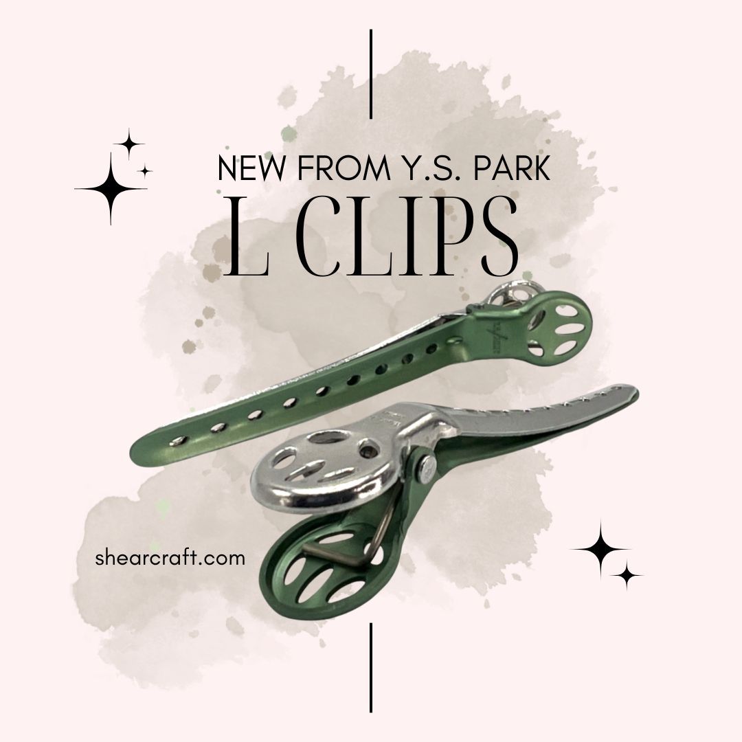 ShearCraft's tweet photo. Easy to handle with a firm hold on the hair, Y.S. Park L Hair clips are here! 💈 #hairclips https://t.co/VneAmZM3g6