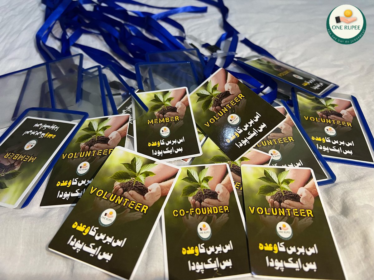 OneRupee_1's tweet photo. One Rupee Volunteer Cards♥️🌴 https://t.co/7IspJp9u5U