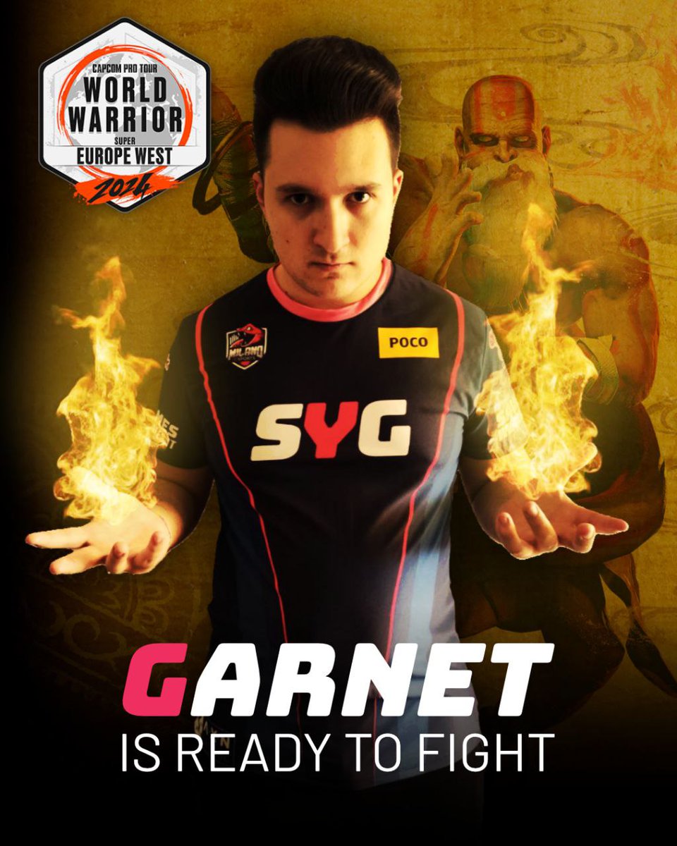 Seguiteci stasera dalle 19 sul nostro canale Twitch dove commenteremo l'ultima tappa del world Warrior Europe west, con <a href="/FgcGarnet/">SYG | Garnet</a>  impegnato a giocarsi il primo posto, valido per la qualifica diretta alla Capcom Cup. A stasera!