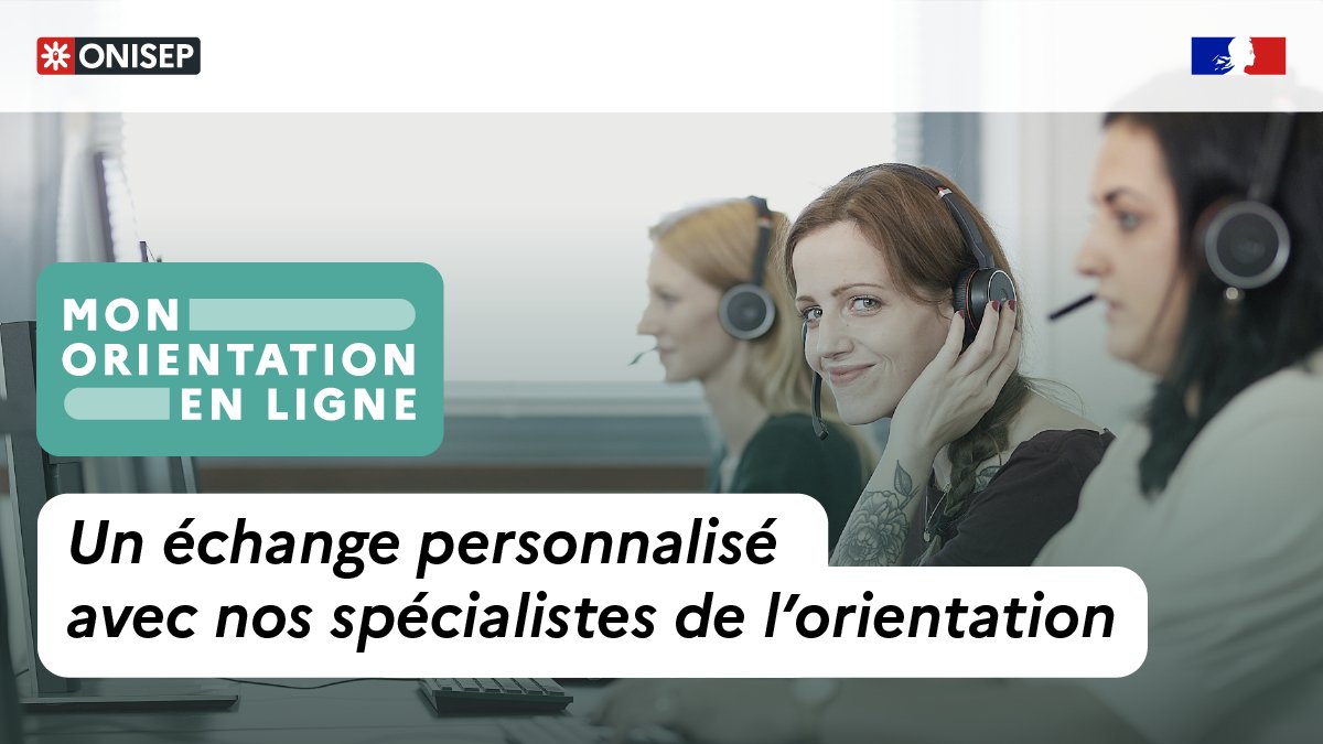 #Profs #équipeséducatives
➡️#MonOrientationEnLigne est le service gratuit personnalisé d’aide à l’#orientation proposé par des experts #Onisep et adossé aux services des rectorats 📌Objectif : vous aider à répondre aux questions des élèves et parents 👉 onisep.fr/mon-orientatio…