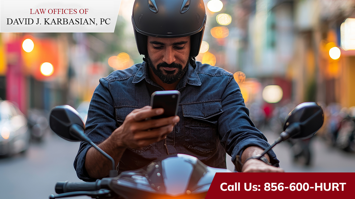 On an #ebike, you have the same rights to the road as other motorists. Unfortunately, like bicyclists and #motorcycle operators, e-bikers are often unnoticed by careless or distracted motorists. Call #attorney David Karbasian at 856-600-HURT to learn more after an #injury.