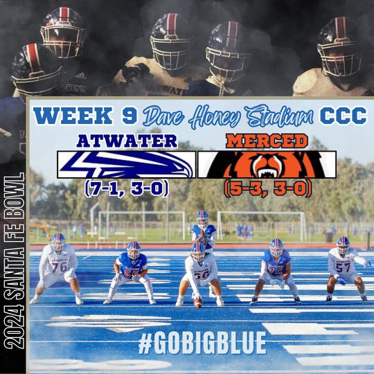 Atwater Football tweet media