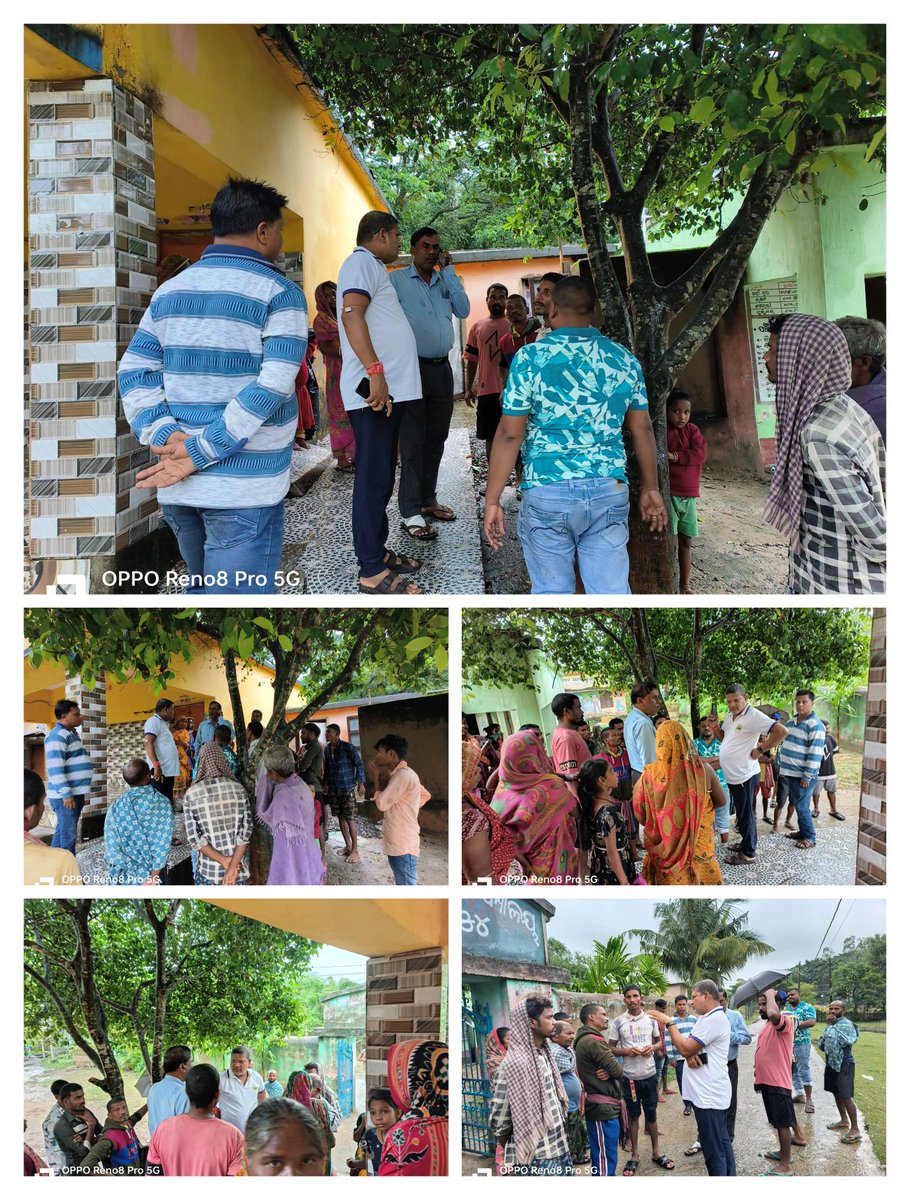 SwarupDas_Bls's tweet photo. #CycloneDana (25-10-24)
Today we visited #Rasulpur GP of #Balasore Sadar Block along with #TeamBJD to enquire about the damage by cyclone "DANA".
Interacted with the villagers, enquired about their welfare, food & drinking water arrangements.
@Naveen_Odisha @bjd_odisha https://t.co/JggaGuSCw4