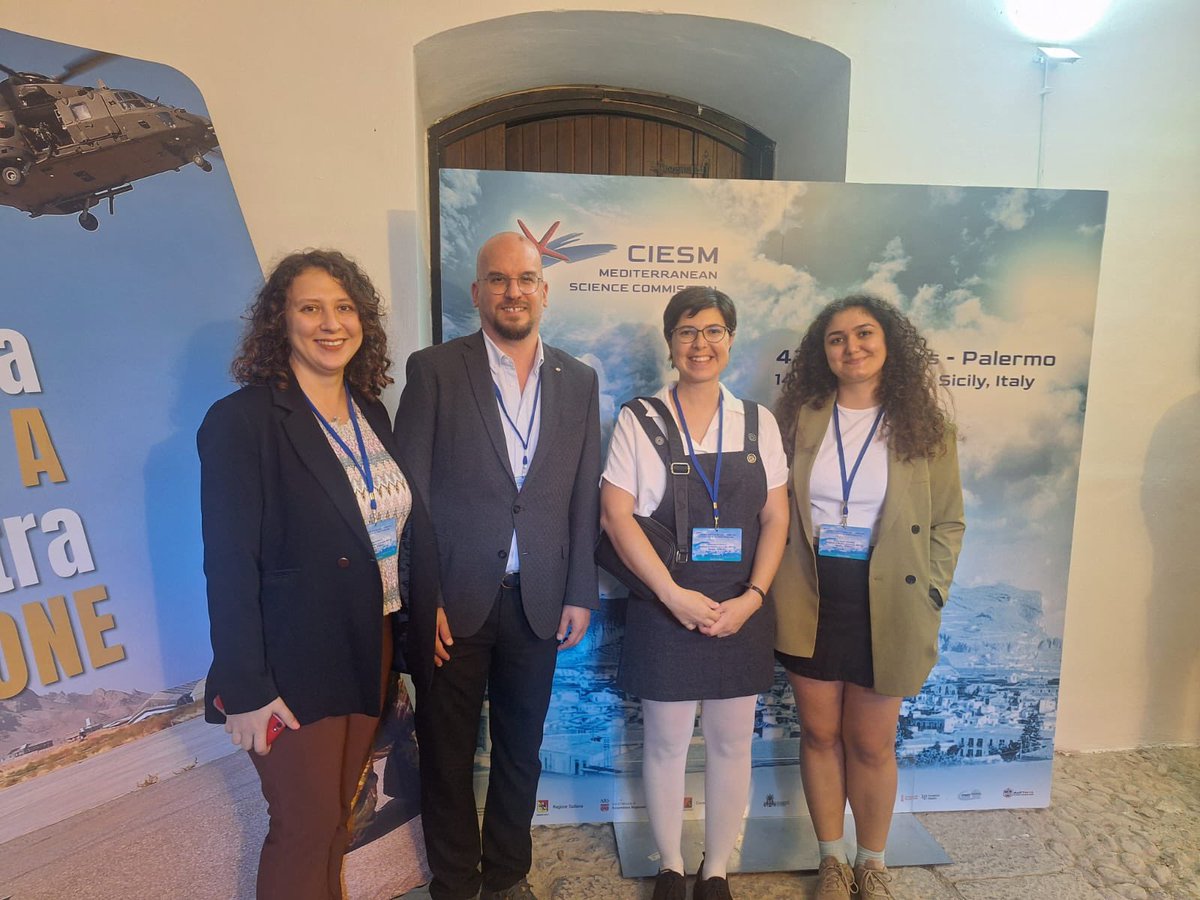 METU Institute of Marine Sciences (@metu_ims) on Twitter photo #METUIMS graduate students made an impact at the #CIESM Congress in Palermo, Sicily!
During <a href="/MedScienceCom/">CIESM</a>, they showcased significant scientific research findings from the #H2020 <a href="/BRIDGE_BlackSea/">BRIDGE Black Sea</a>, #EUGreenDeal <a href="/ARSINOE_EU/">ARSINOE_EU</a>, and <a href="/ERC_Research/">European Research Council (ERC)</a> DeepTrace, presenting;
🔹Analysis of #METUIMS graduate students made an impact at the #CIESM Congress in Palermo, Sicily!
During <a href="/MedScienceCom/">CIESM</a>, they showcased significant scientific research findings from the #H2020 <a href="/BRIDGE_BlackSea/">BRIDGE Black Sea</a>, #EUGreenDeal <a href="/ARSINOE_EU/">ARSINOE_EU</a>, and <a href="/ERC_Research/">European Research Council (ERC)</a> DeepTrace, presenting;
🔹Analysis of