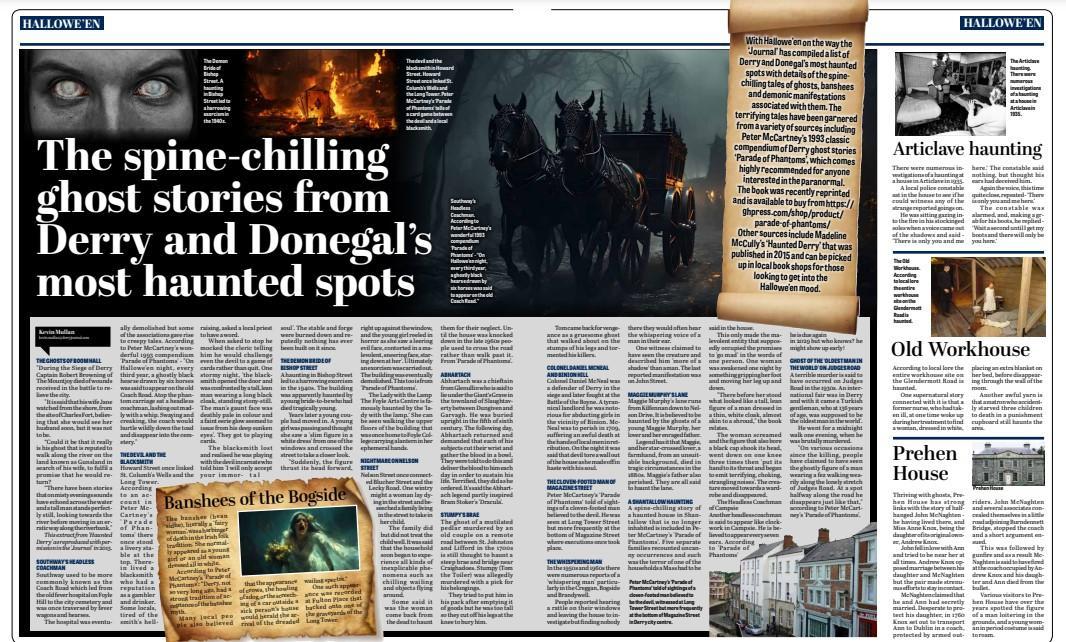 derryjournal's tweet photo. To get you in the mood for #Hallowe'en in the home of #Hallowe'en. Today's #DerryJournal. In shops now. Pick up a copy if you can. #SupportLocalNews #localnewspapers https://t.co/baFCYjOjaw