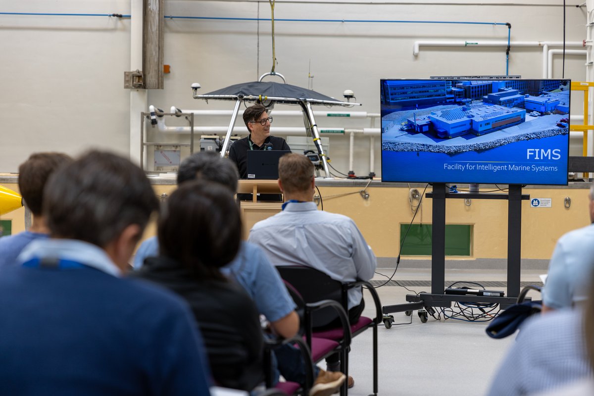 Defence Research and Development Canada (@drdc_rddc) on Twitter photo Researchers from DRDC, <a href="/DFO_MAR/">DFO Maritimes</a>, and <a href="/NRCan/">Natural Resources</a> recently met in the newly opened Facility for Intelligent Marine Systems, or FIMS, in Nova Scotia to enable efficient collaboration on federal science priorities.
#DefenceScience Researchers from DRDC, <a href="/DFO_MAR/">DFO Maritimes</a>, and <a href="/NRCan/">Natural Resources</a> recently met in the newly opened Facility for Intelligent Marine Systems, or FIMS, in Nova Scotia to enable efficient collaboration on federal science priorities.
#DefenceScience