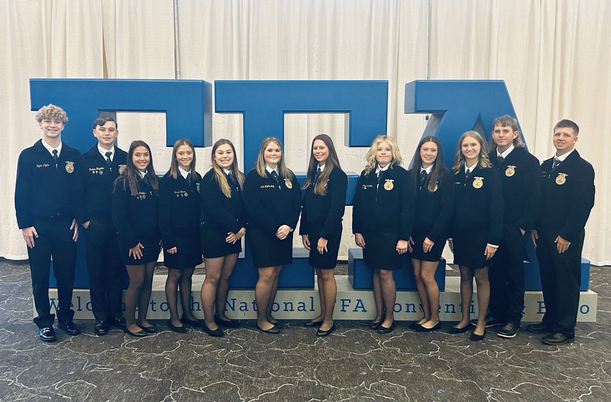 Rockvale_FFA's tweet photo. Rockvale FFA is having the best time at National Convention! We have attended sessions, workshops, and the Tennessee Breakfast so far. Looking forward to a packed day today! https://t.co/Jwfc8M3O5g