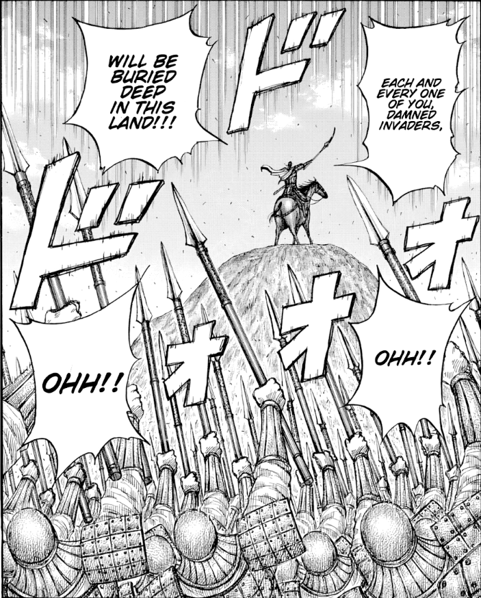 UltraAU_'s tweet photo. #kingdom815 RAHHHHH this is why I love kingdom the decisive battle for both states starts now no chapter next week but we will wait ๐ https://t.co/L4wJU98py2