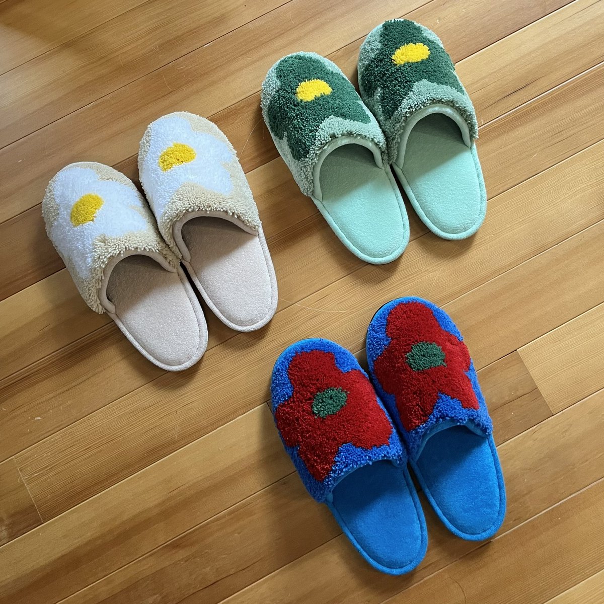 MIYOSHI RUG ROOM SHOES スリッパ フラワー 限定 MIYOSHI RUG ROOM SHOES スリッパ フラワー 限定 【公式通販】