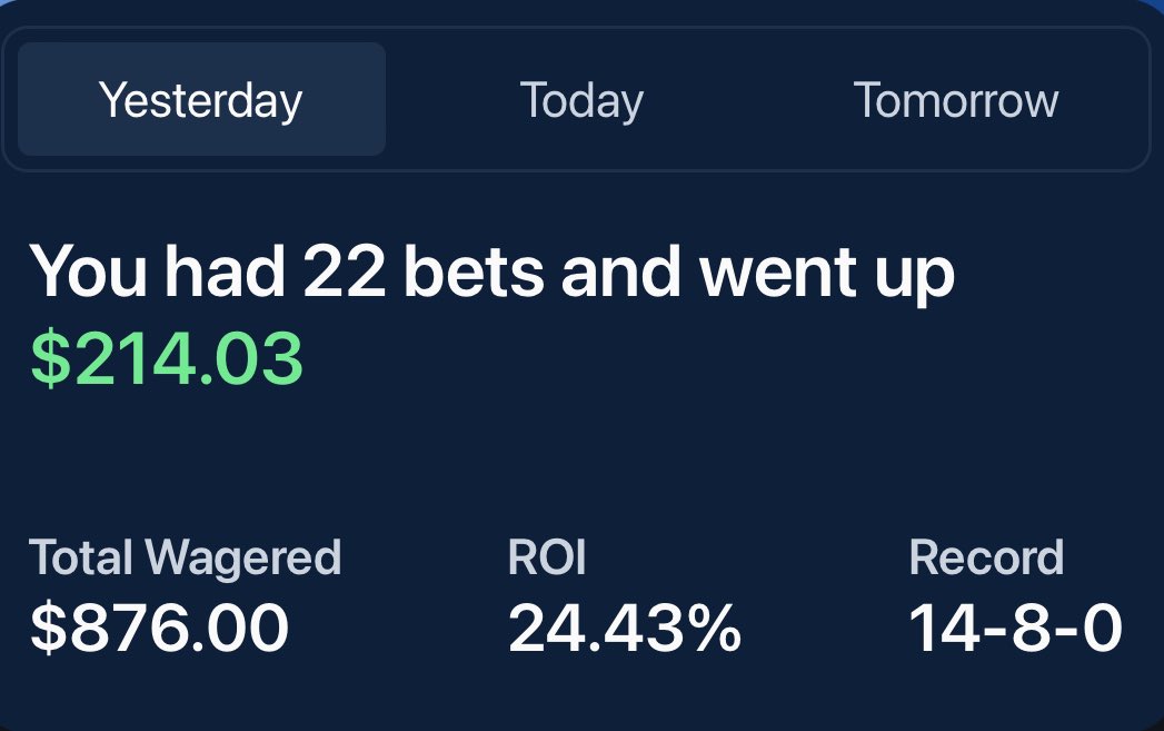 Fruit_Props's tweet photo. Great start to the NBA season betting with @prop_professor 

I only use Fliff and Rebet, and I started with a $1000 bankroll

If you’re 18-20 years old and wanna learn how to make money betting on sports, DM me right away https://t.co/K9TeVF0slI