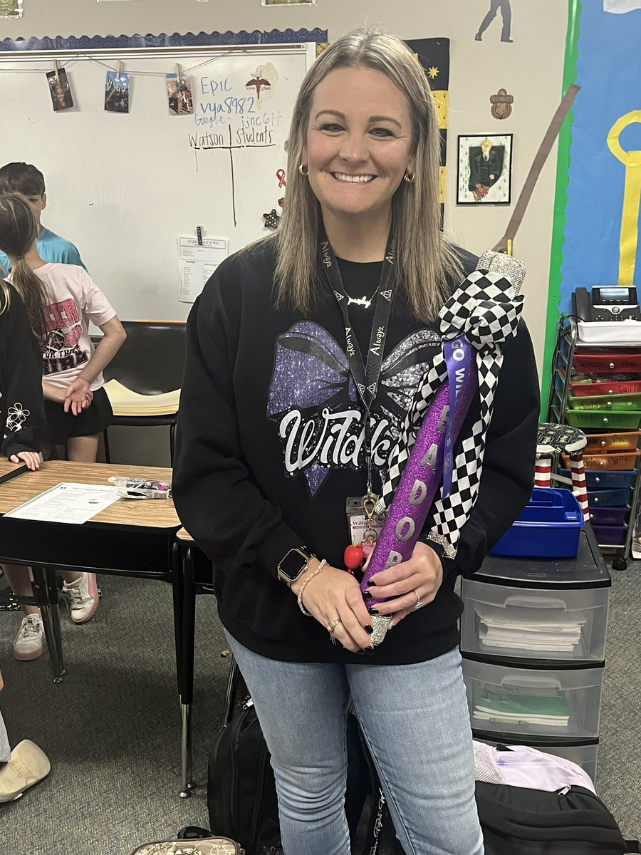 Congratulations to our Spirit Stick winners of the week- Mrs. Watson’s 5th grade Class!