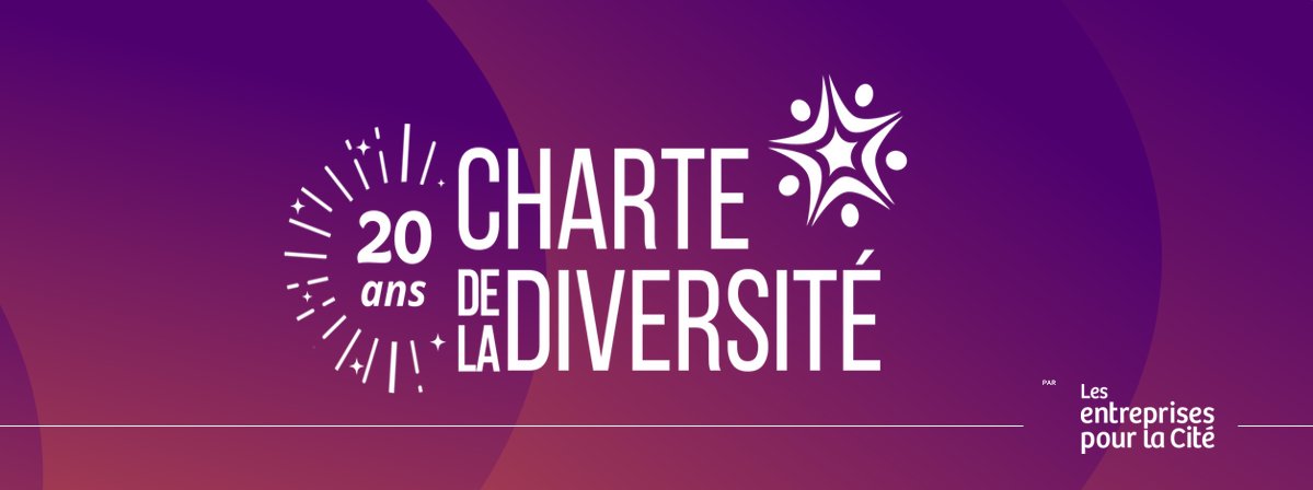 La <a href="/CharteDiversite/">Charte de la diversité</a>  a 20 ans et je suis fier que l'<a href="/Apecfr/">Apec.fr</a> fasse partie des signataires. 🎂 L'inclusion est une valeur pilier de nos sociétés sans laquelle nous ne pouvons pas avancer. C'est une démarche de progrès à laquelle nous avons le devoir de ne pas nous substituer !